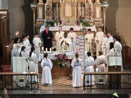 Ministrantenaufnahme 2025 / Pfarre Langen